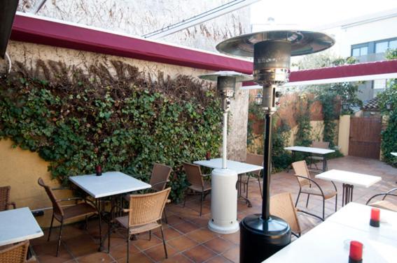 L'Argolla Hotel-Pizzeria Santa Coloma De Farners Exterior foto