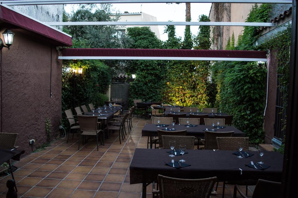 L'Argolla Hotel-Pizzeria Santa Coloma De Farners Exterior foto