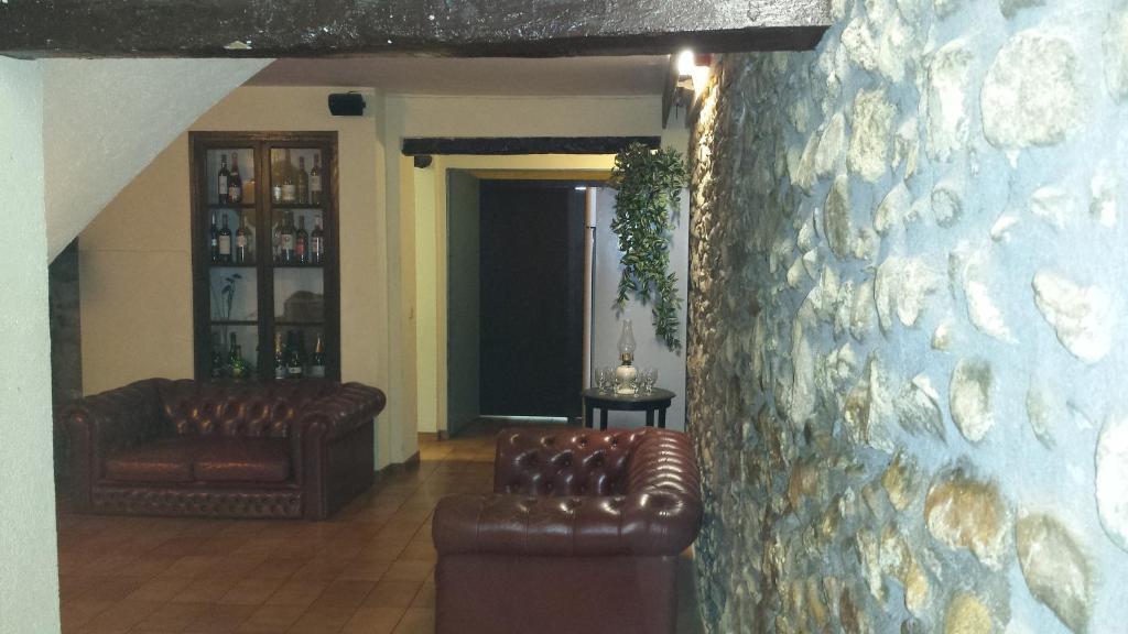 L'Argolla Hotel-Pizzeria Santa Coloma De Farners Exterior foto
